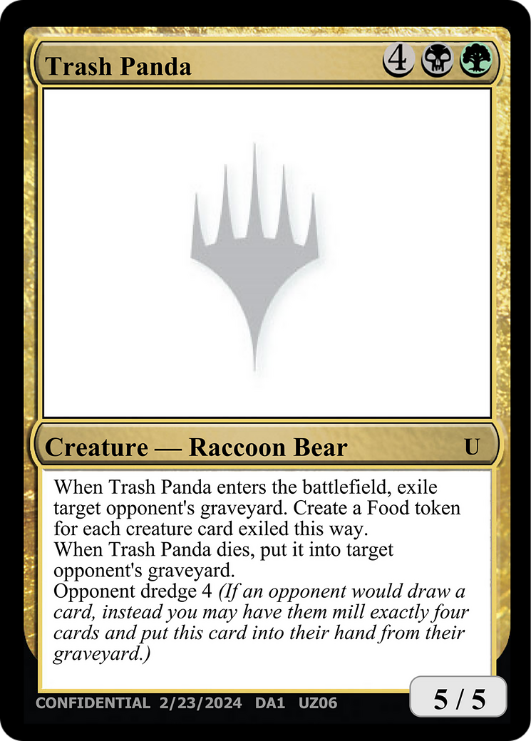 Trash Panda [Unknown Event] MTG Single Magic: The Gathering | Red Claw Gaming