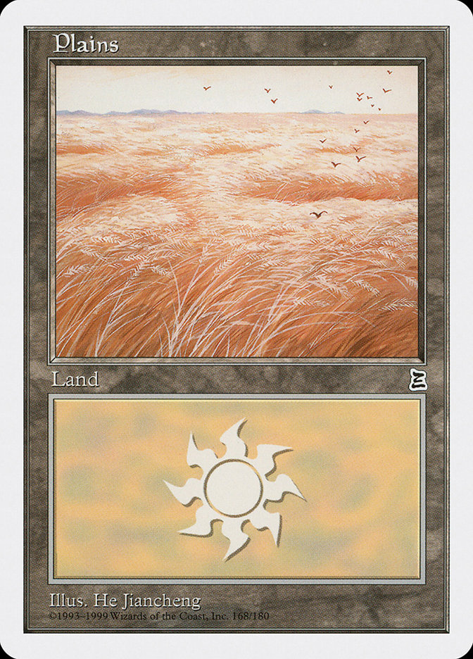 Plains (168) [Portal Three Kingdoms] MTG Single Magic: The Gathering | Red Claw Gaming