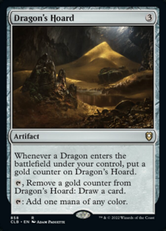 Dragon's Hoard [Commander Legends: Battle for Baldur's Gate] MTG Single Magic: The Gathering | Red Claw Gaming