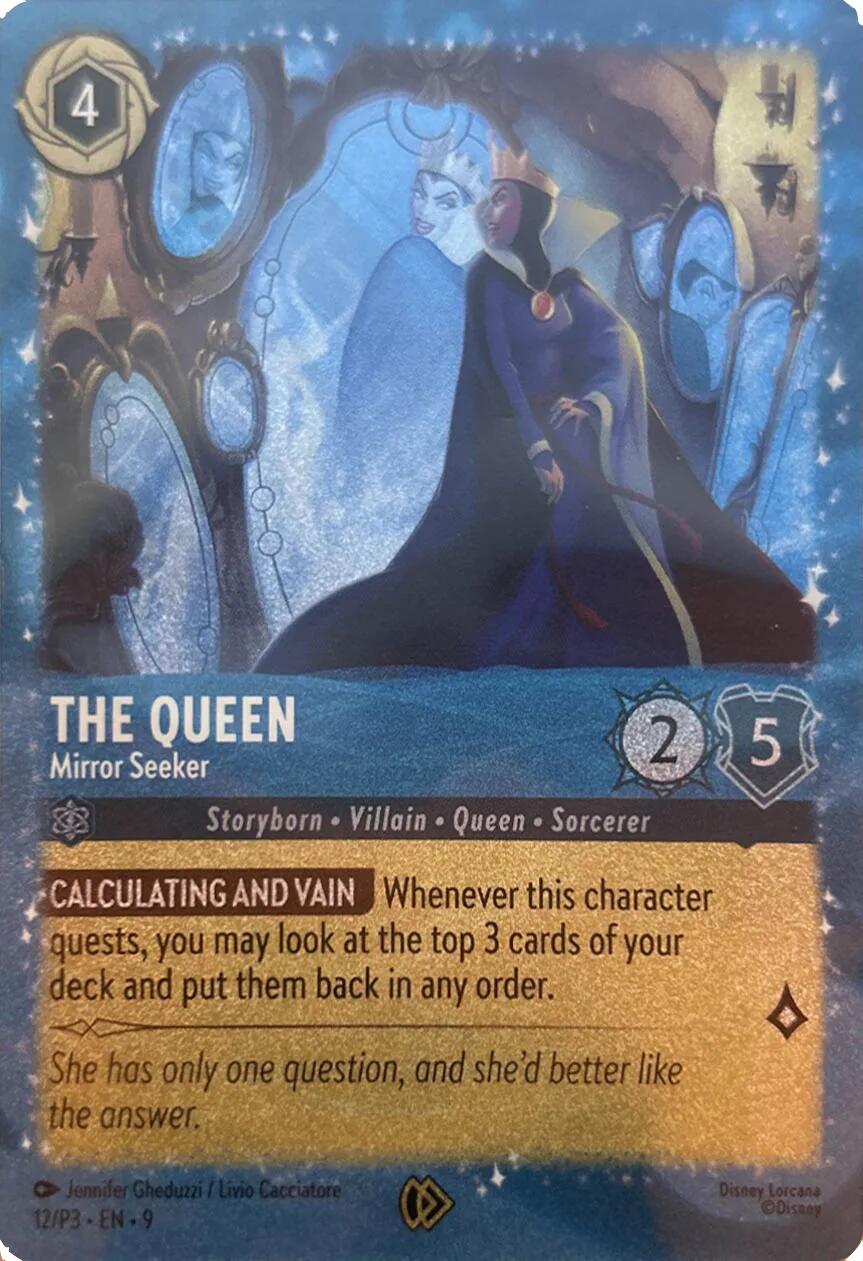 The Queen - Mirror Seeker (12) [Promo Cards] Lorcana Single Disney | Red Claw Gaming
