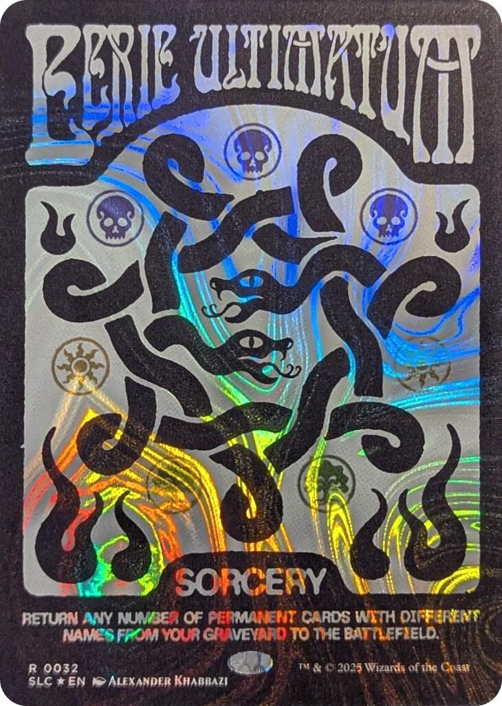 Eerie Ultimatum (Halo Foil) [Secret Lair Countdown Kit] MTG Single Magic: The Gathering | Red Claw Gaming