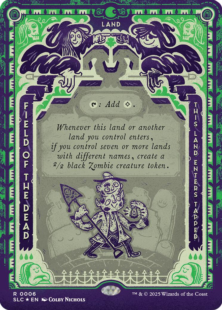 Field of the Dead (Halo Foil) [Secret Lair Countdown Kit] MTG Single Magic: The Gathering | Red Claw Gaming