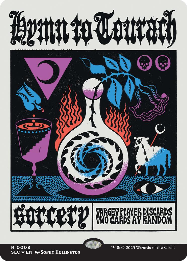 Hymn to Tourach (Halo Foil) [Secret Lair Countdown Kit] MTG Single Magic: The Gathering | Red Claw Gaming