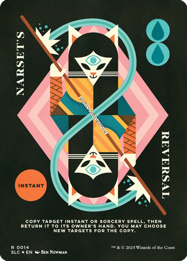 Narset's Reversal (Halo Foil) [Secret Lair Countdown Kit] MTG Single Magic: The Gathering | Red Claw Gaming