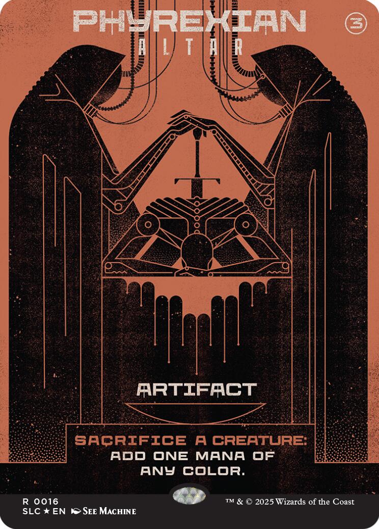 Phyrexian Altar (Halo Foil) [Secret Lair Countdown Kit] MTG Single Magic: The Gathering | Red Claw Gaming