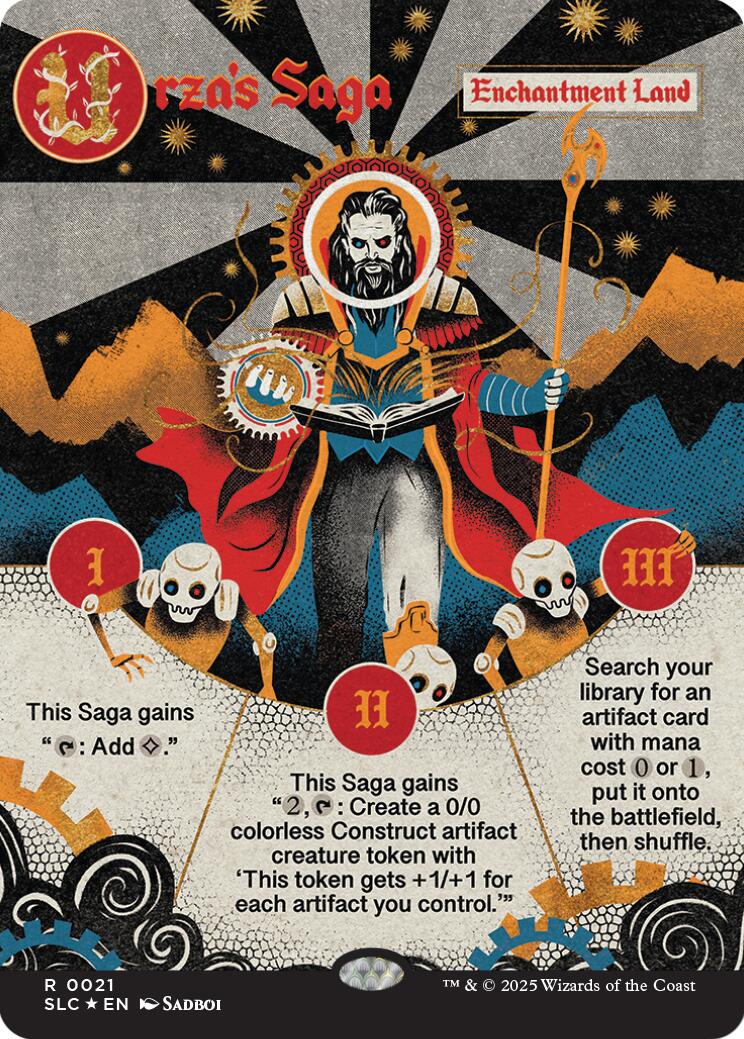 Urza's Saga (Halo Foil) [Secret Lair Countdown Kit] MTG Single Magic: The Gathering | Red Claw Gaming