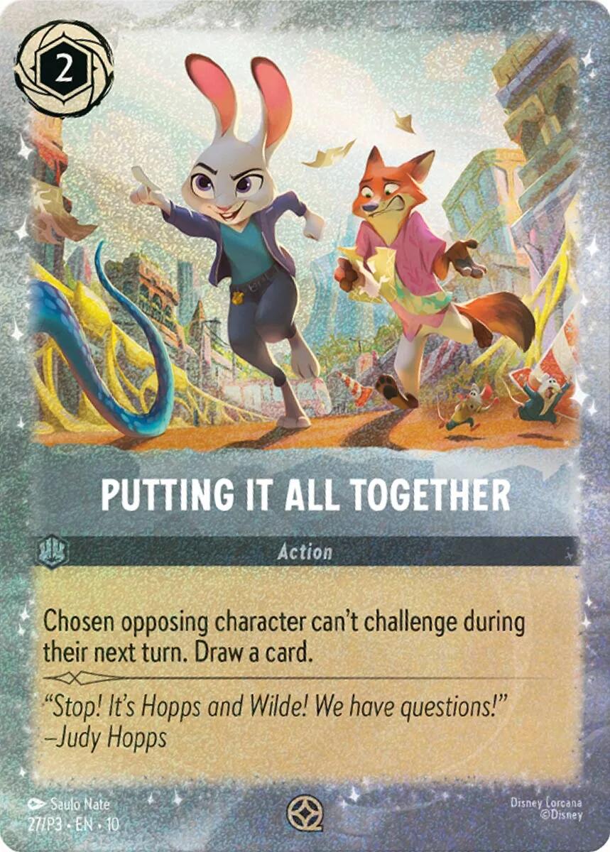 Putting It All Together (27) [Promo Cards] Lorcana Single Disney | Red Claw Gaming