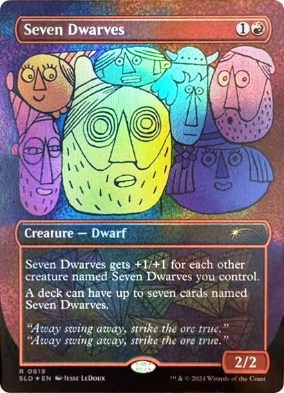 Seven Dwarves (0819) [Secret Lair Drop Series] MTG Single Magic: The Gathering | Red Claw Gaming