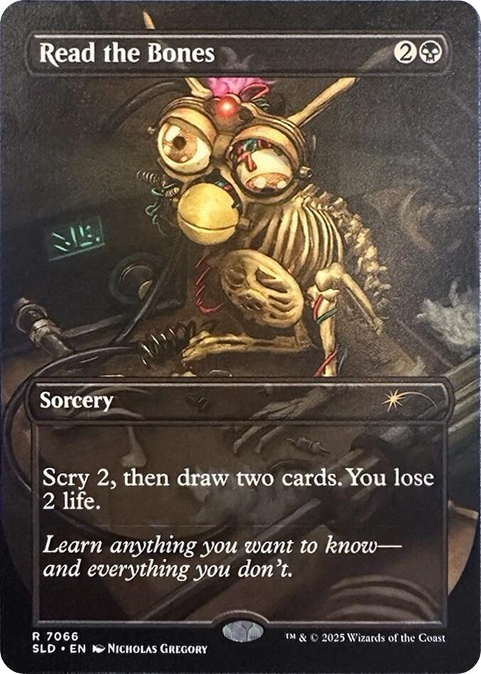 Read the Bones [Secret Lair Drop Series] MTG Single Magic: The Gathering | Red Claw Gaming