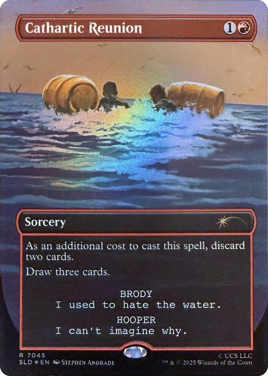 Cathartic Reunion (7045) (Rainbow Foil) [Secret Lair Drop Series] MTG Single Magic: The Gathering | Red Claw Gaming