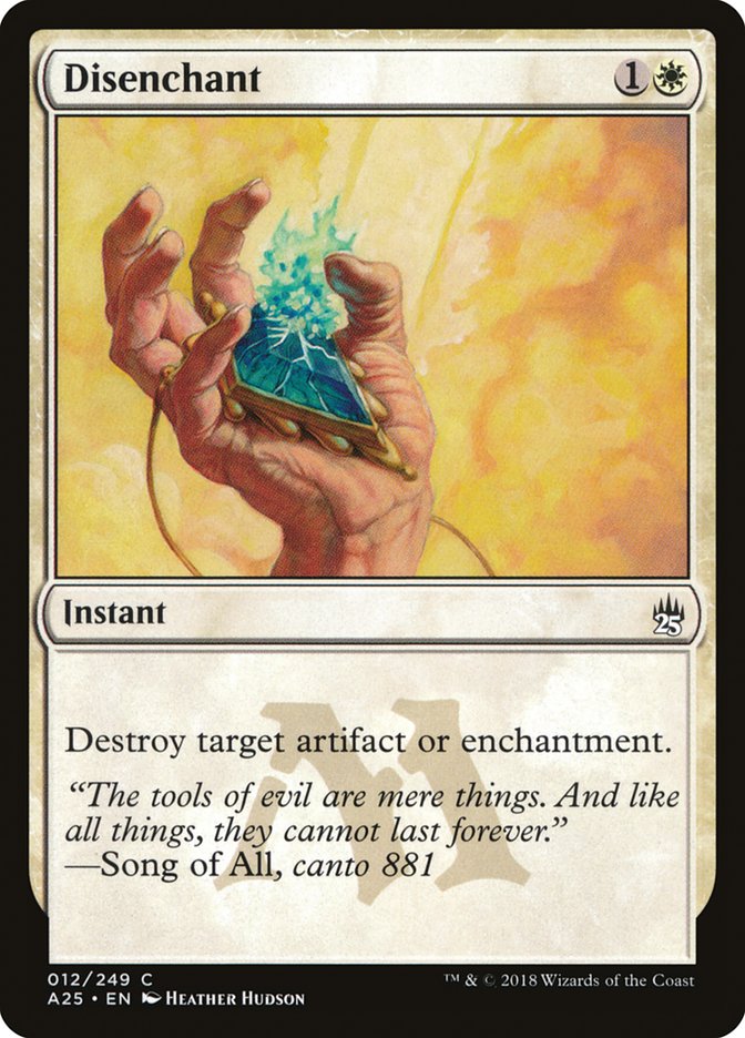 Disenchant [Masters 25] MTG Single Magic: The Gathering | Red Claw Gaming