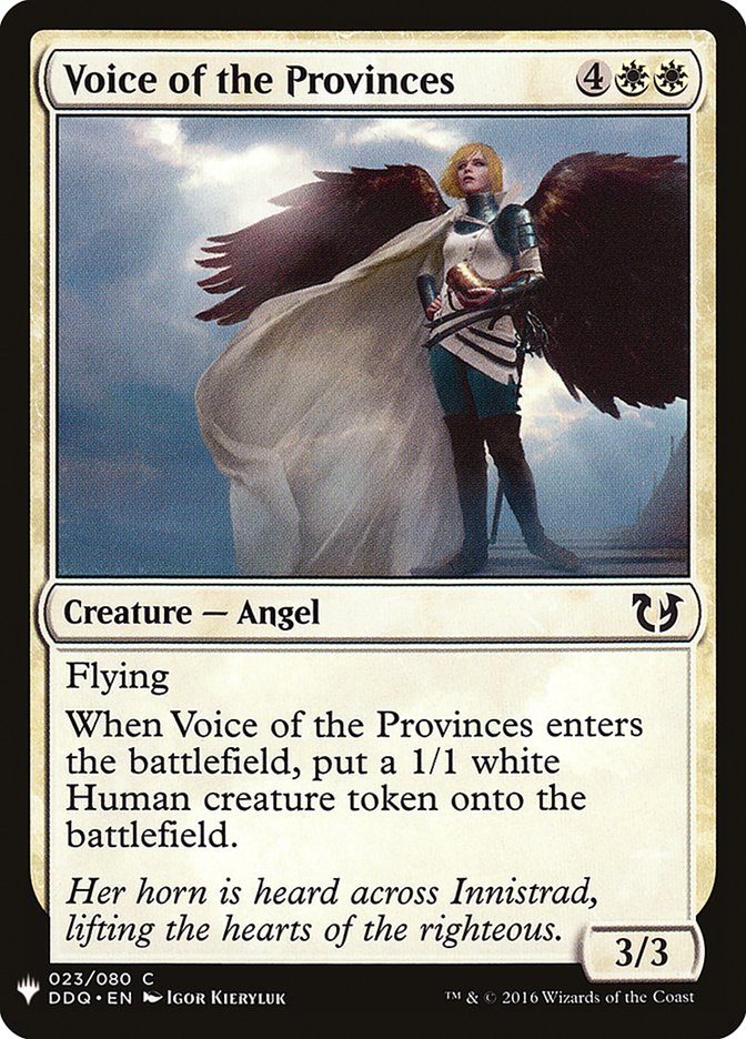 Voice of the Provinces [Mystery Booster] MTG Single Magic: The Gathering | Red Claw Gaming