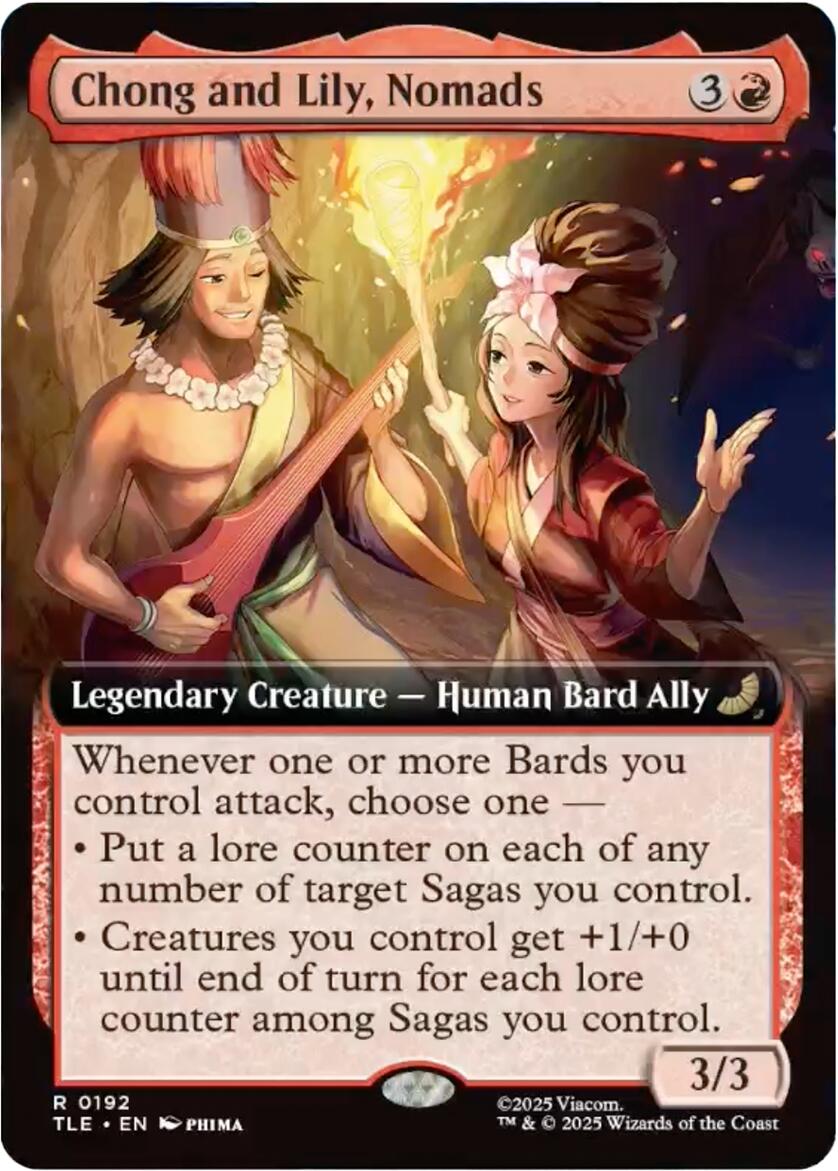Chong and Lily, Nomads (Extended Art) [Avatar: The Last Airbender: Eternal-Legal] | Red Claw Gaming