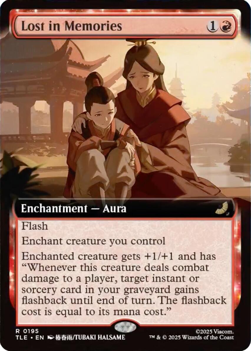 Lost in Memories (Extended Art) [Avatar: The Last Airbender: Eternal-Legal] MTG Single Magic: The Gathering | Red Claw Gaming