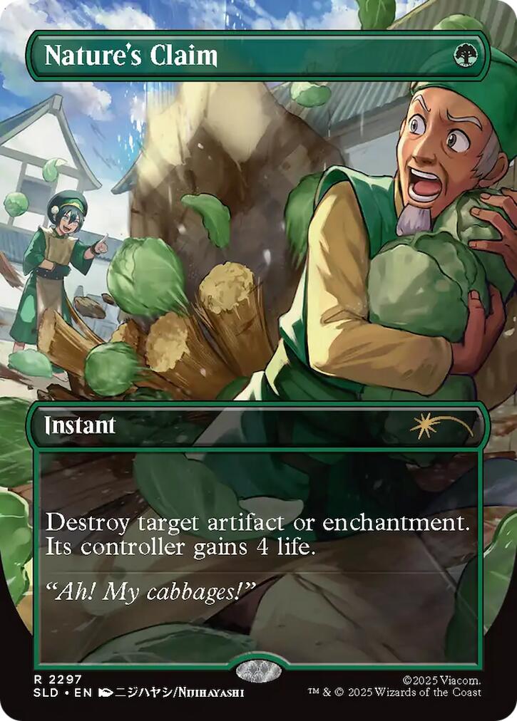 Nature's Claim [Secret Lair Drop Series] MTG Single Magic: The Gathering | Red Claw Gaming