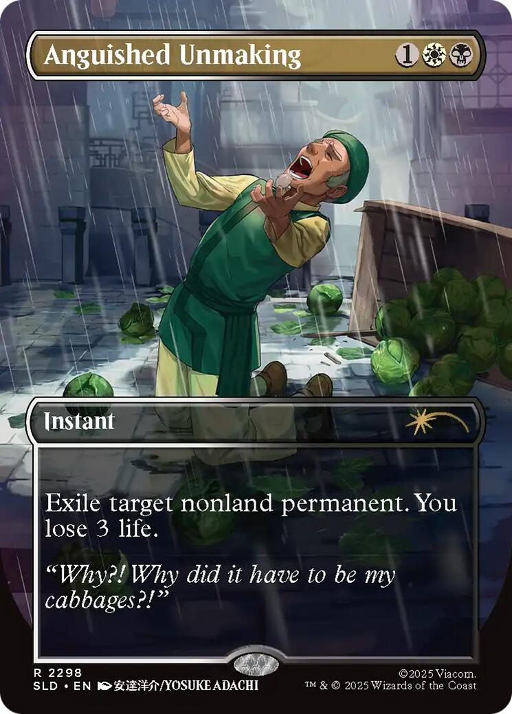 Anguished Unmaking (2298) [Secret Lair Drop Series] MTG Single Magic: The Gathering | Red Claw Gaming