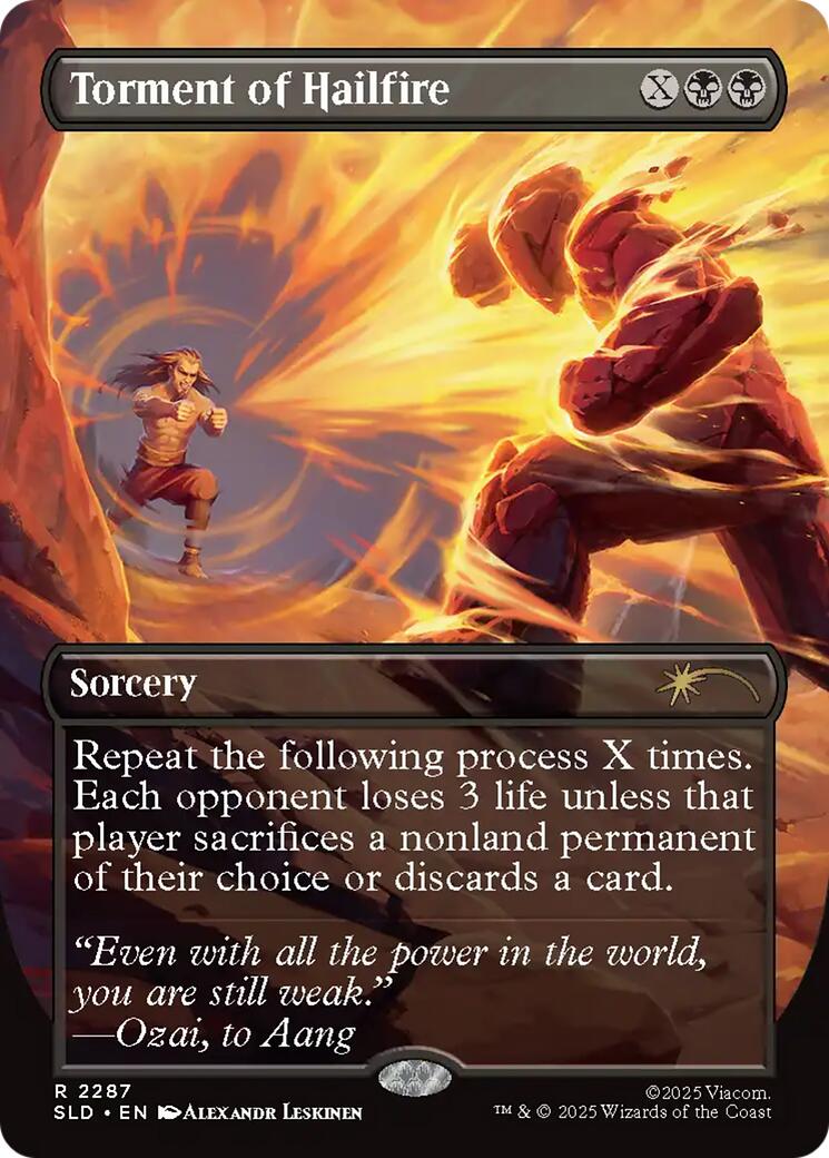 Torment of Hailfire (2287) [Secret Lair Drop Series] MTG Single Magic: The Gathering | Red Claw Gaming