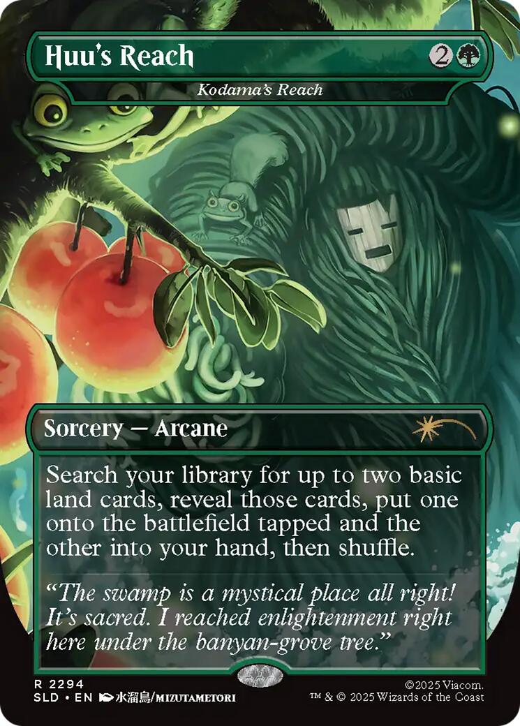 Huu's Reach - Kodama's Reach [Secret Lair Drop Series] MTG Single Magic: The Gathering | Red Claw Gaming