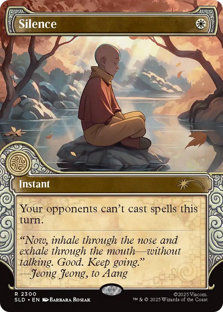 Silence (2300) [Secret Lair Drop Series] MTG Single Magic: The Gathering | Red Claw Gaming