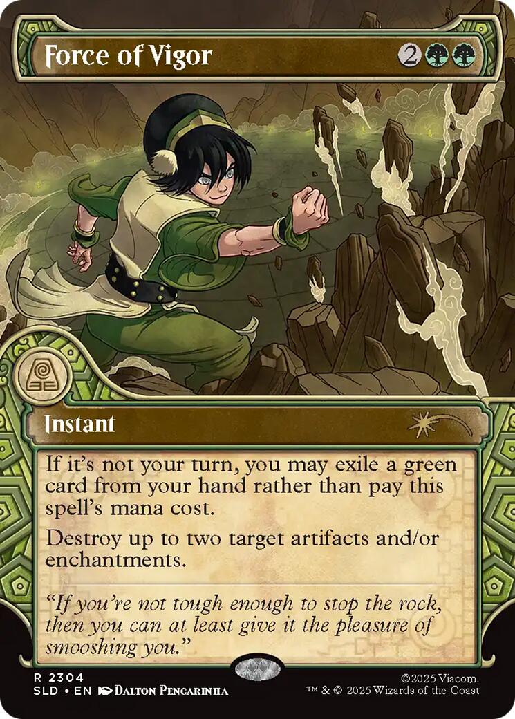 Force of Vigor [Secret Lair Drop Series] MTG Single Magic: The Gathering | Red Claw Gaming