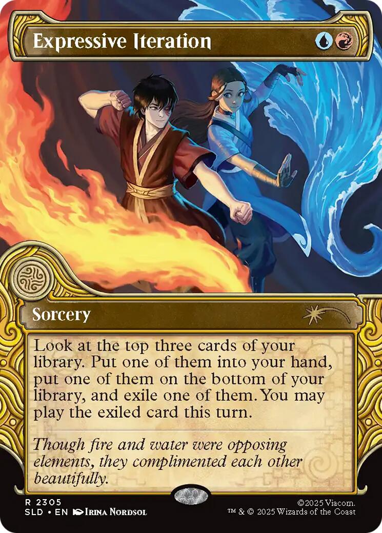 Expressive Iteration [Secret Lair Drop Series] MTG Single Magic: The Gathering | Red Claw Gaming