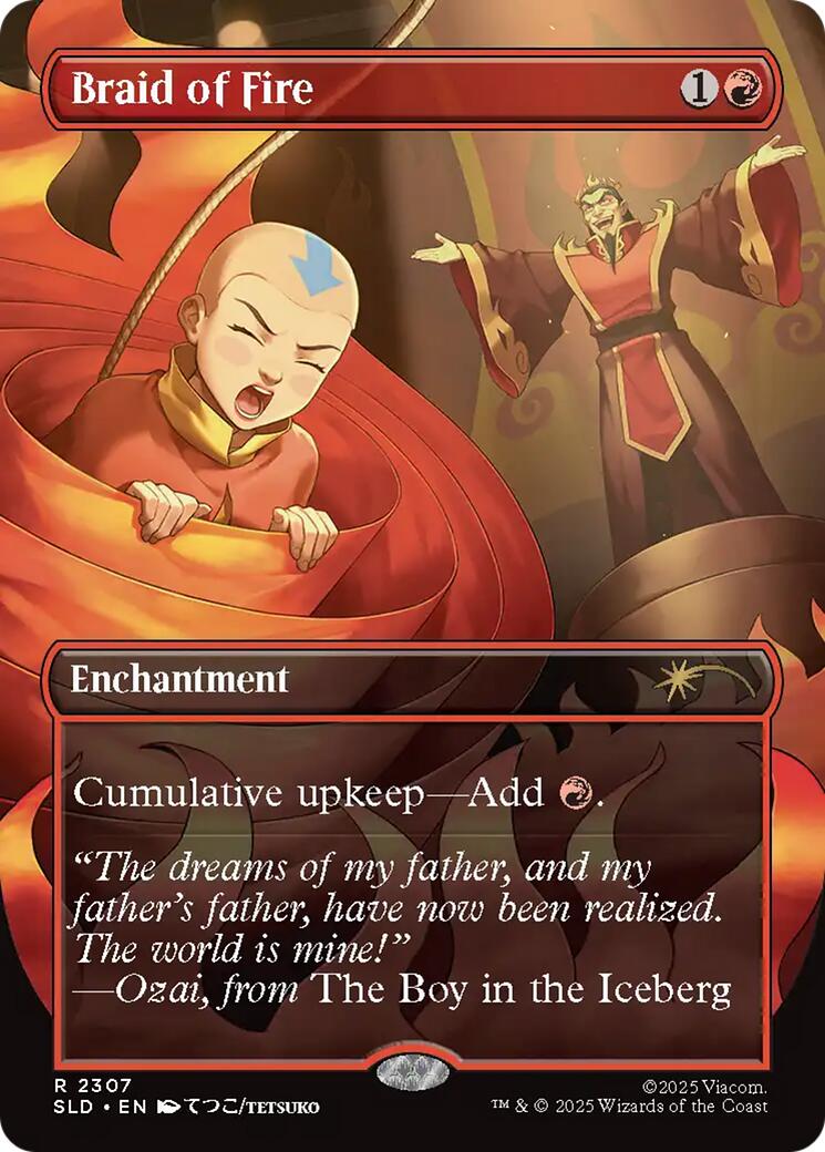 Braid of Fire (2307) [Secret Lair Drop Series] MTG Single Magic: The Gathering | Red Claw Gaming