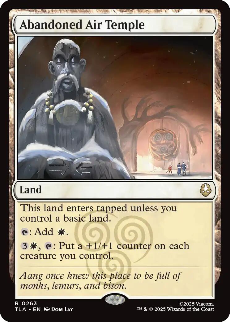 Abandoned Air Temple [Avatar: The Last Airbender] MTG Single Magic: The Gathering | Red Claw Gaming