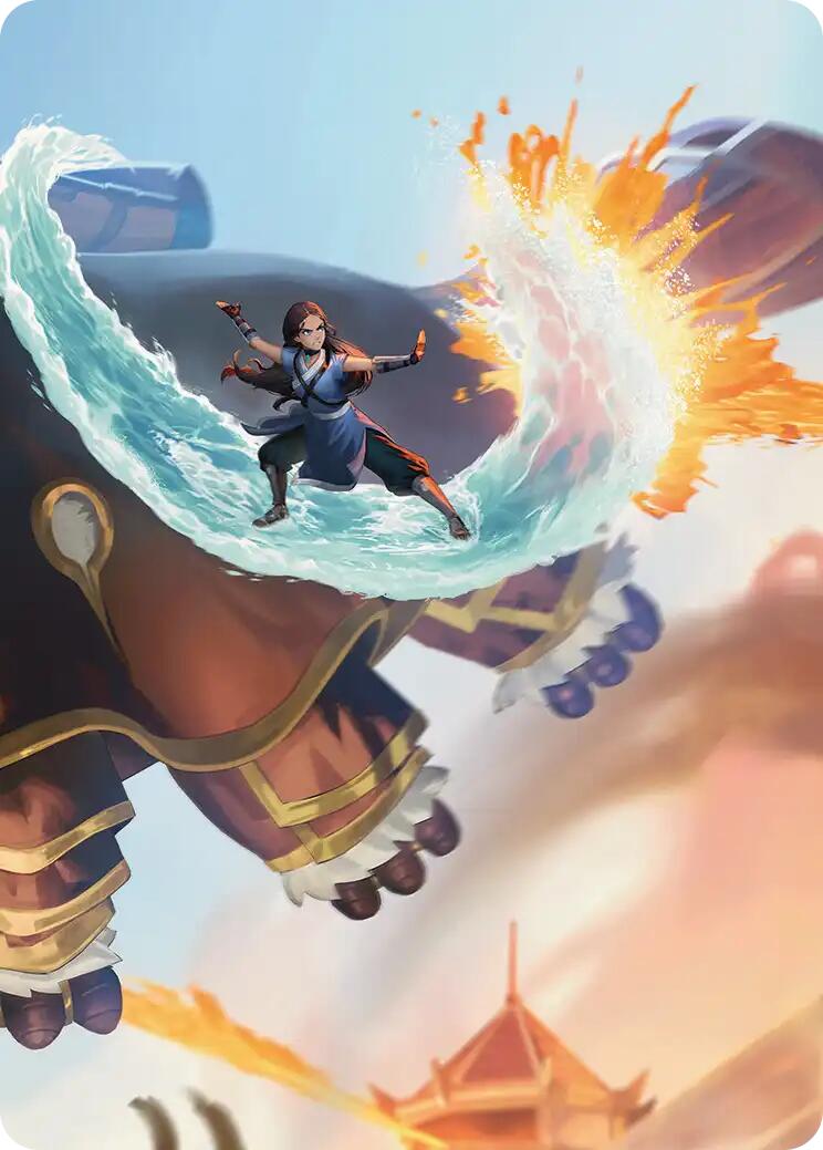 Katara's Reversal Art Card [Avatar: The Last Airbender Art Series] MTG Single Magic: The Gathering | Red Claw Gaming