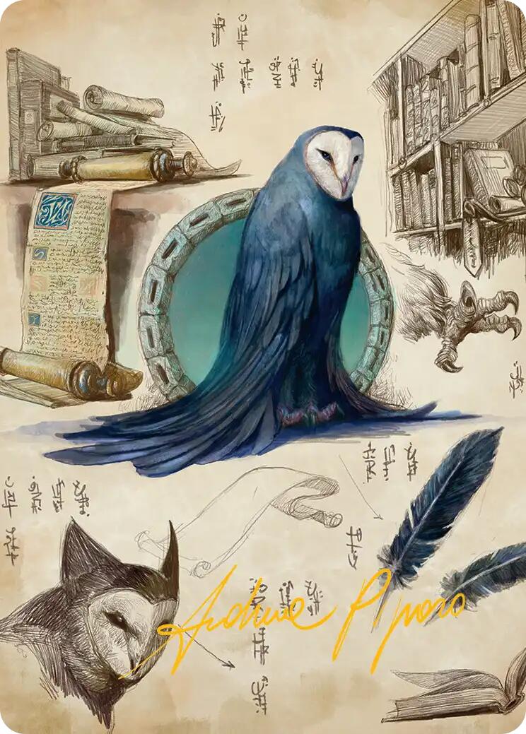 Wan Shi Tong, Librarian Art Card (Gold-Stamped Signature) [Avatar: The Last Airbender Art Series] MTG Single Magic: The Gathering | Red Claw Gaming