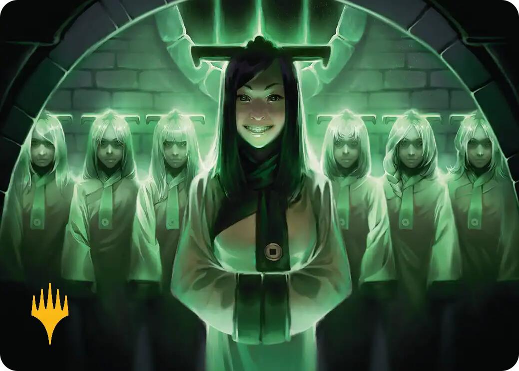 Joo Dee, One of Many Art Card (Gold-Stamped Signature) [Avatar: The Last Airbender Art Series] MTG Single Magic: The Gathering | Red Claw Gaming