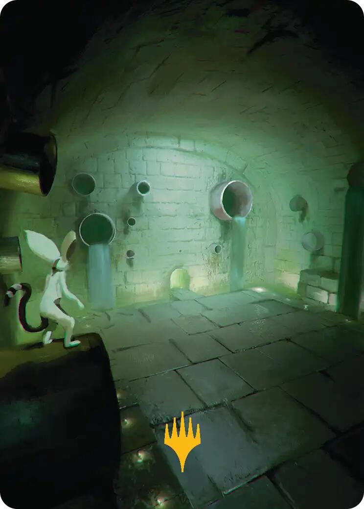 Swamp Art Card (Gold-Stamped Planeswalker Symbol) [Avatar: The Last Airbender Art Series] MTG Single Magic: The Gathering | Red Claw Gaming