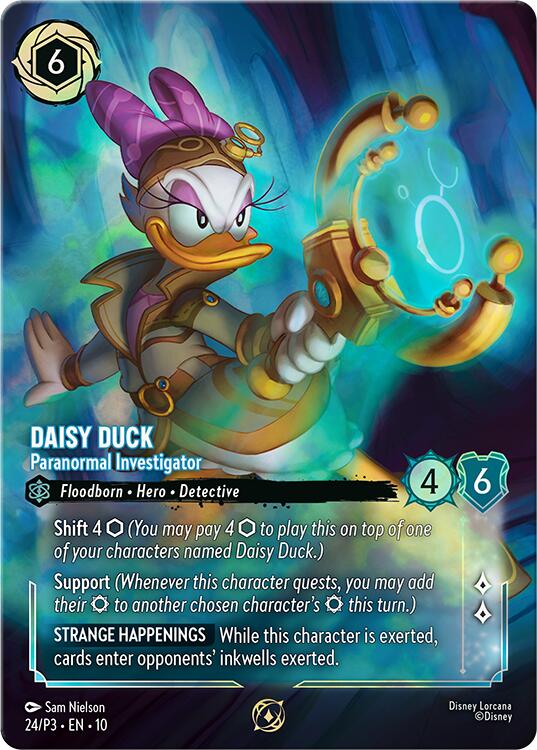 Daisy Duck - Paranormal Investigator (Store Championship) (24) [Promo Cards] Lorcana Single Disney | Red Claw Gaming