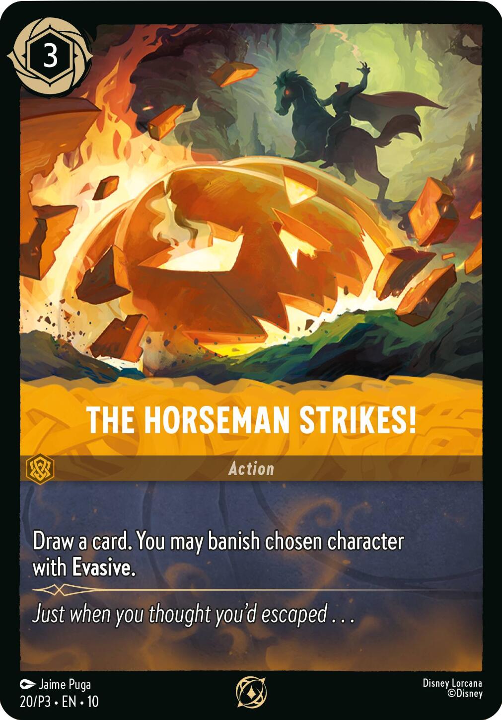 The Horseman Strikes! (20) [Promo Cards] Lorcana Single Disney | Red Claw Gaming