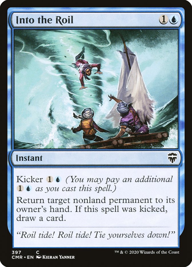 Into the Roil [Commander Legends] MTG Single Magic: The Gathering | Red Claw Gaming