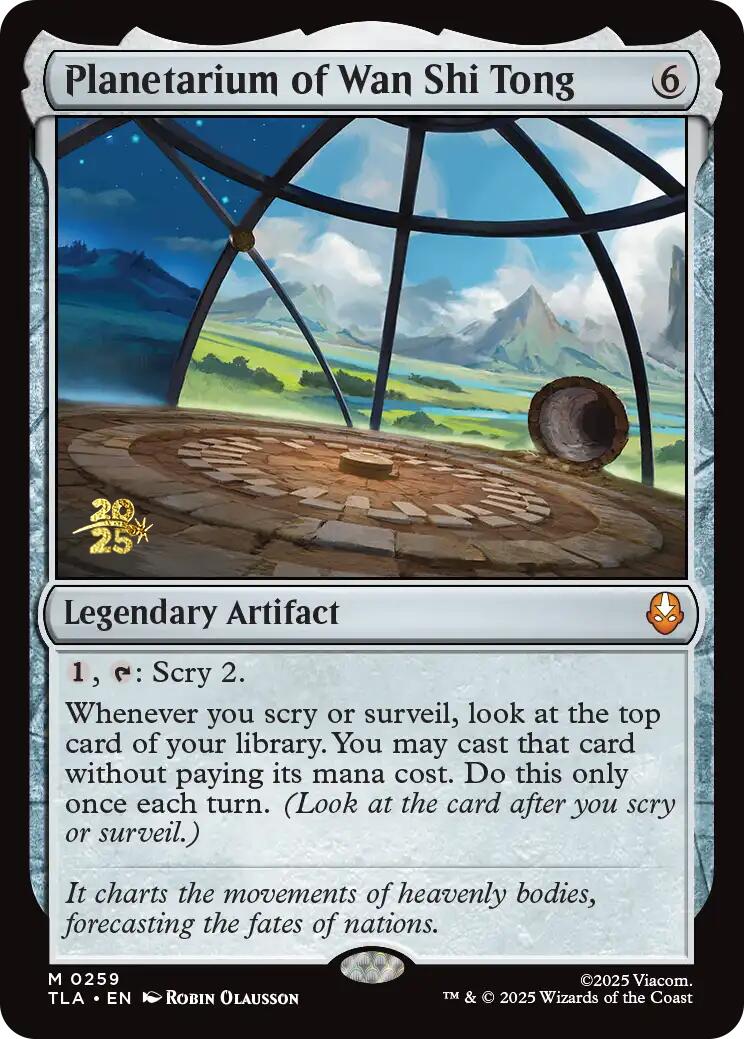 Planetarium of Wan Shi Tong [Avatar: The Last Airbender Prerelease Cards] MTG Single Magic: The Gathering | Red Claw Gaming