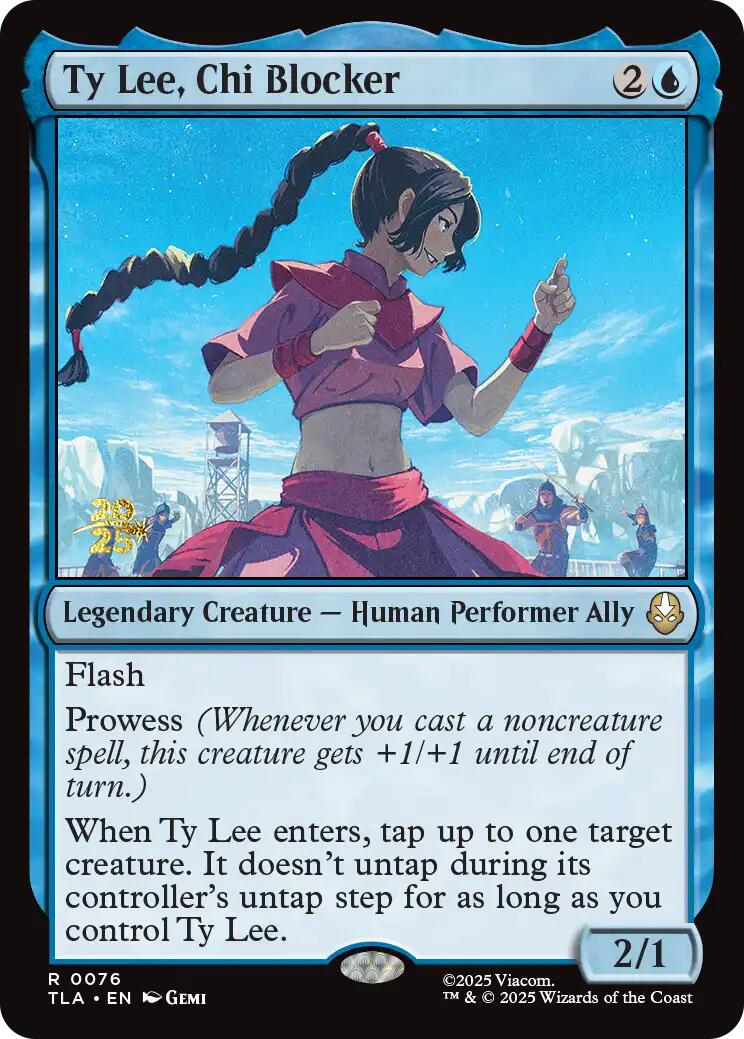 Ty Lee, Chi Blocker [Avatar: The Last Airbender Prerelease Cards] MTG Single Magic: The Gathering | Red Claw Gaming