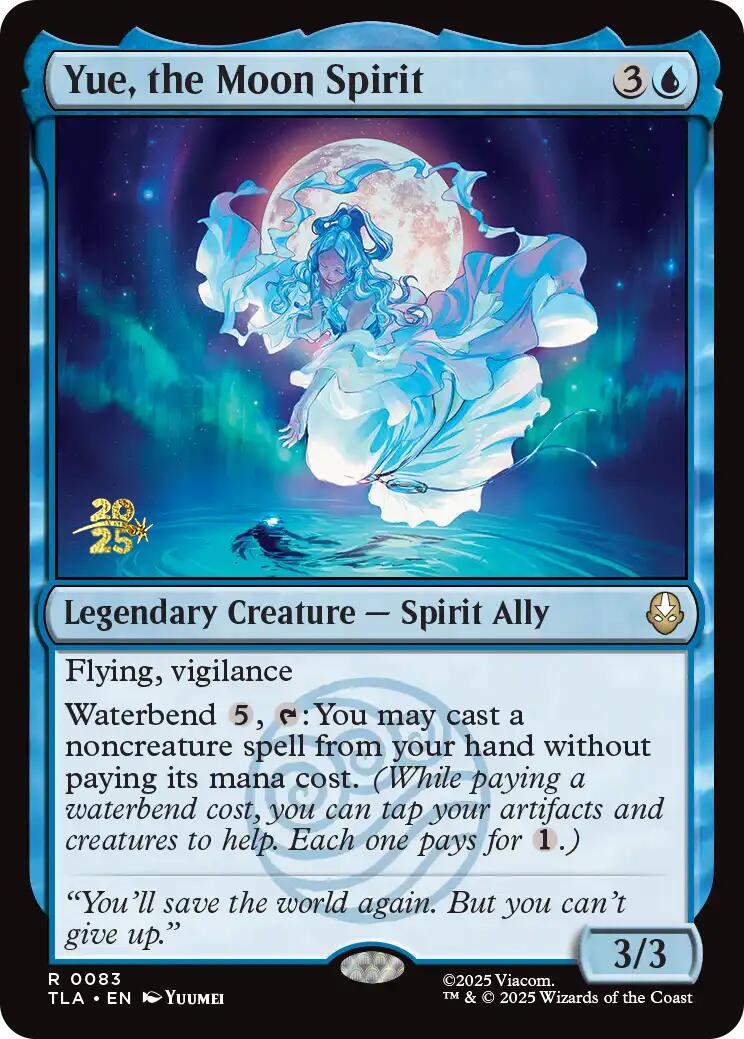 Yue, the Moon Spirit [Avatar: The Last Airbender Prerelease Cards] MTG Single Magic: The Gathering | Red Claw Gaming