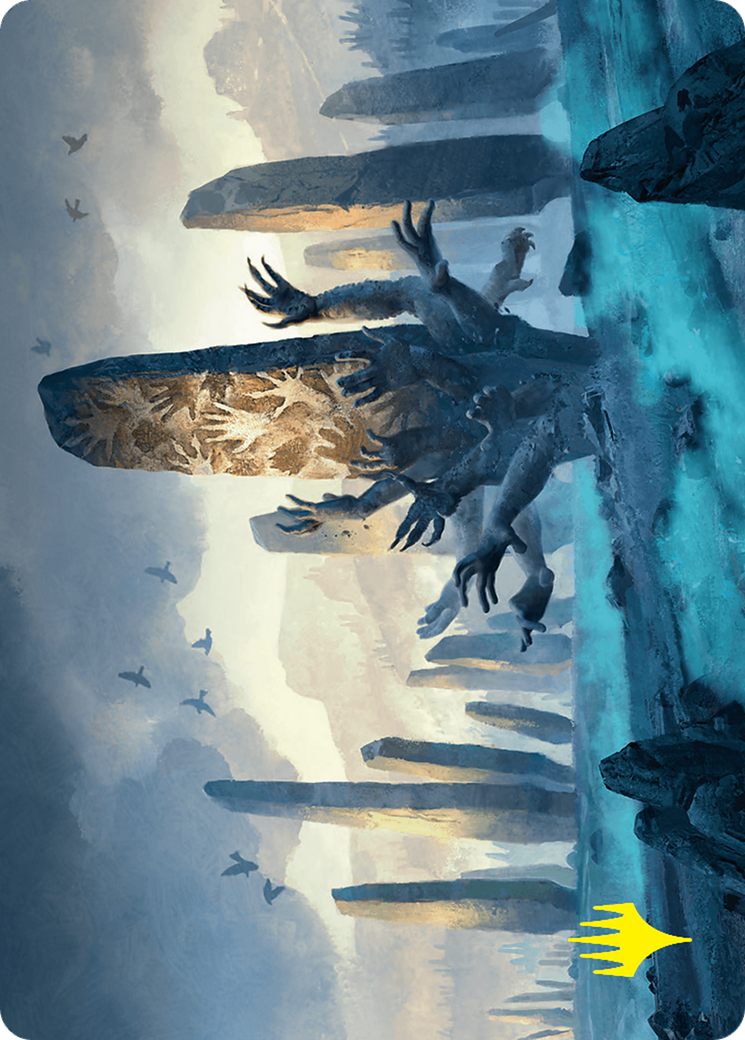 Soulstone Sanctuary Art Card (19/54) (Gold-Stamped Signature) [Foundations Art Series] MTG Single Magic: The Gathering | Red Claw Gaming