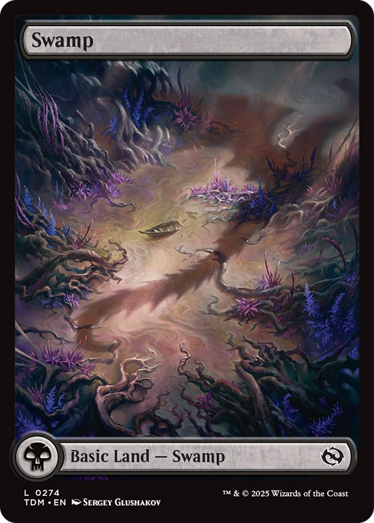Swamp (0274) [Tarkir: Dragonstorm] MTG Single Magic: The Gathering | Red Claw Gaming