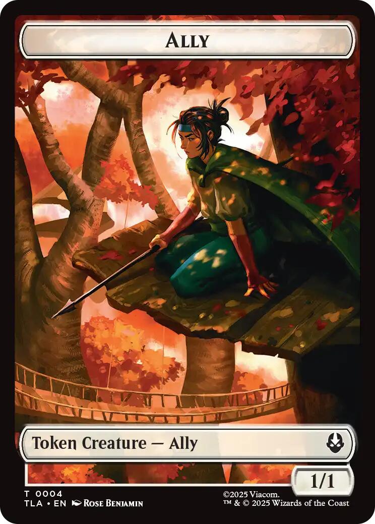 Ally (0004) // Clue (0015) Double-Sided Token [Avatar: The Last Airbender Tokens] MTG Single Magic: The Gathering | Red Claw Gaming