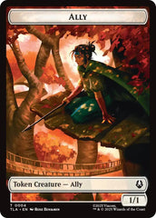 Ally (0004) // Clue (0015) Double-Sided Token [Avatar: The Last Airbender Tokens] MTG Single Magic: The Gathering | Red Claw Gaming