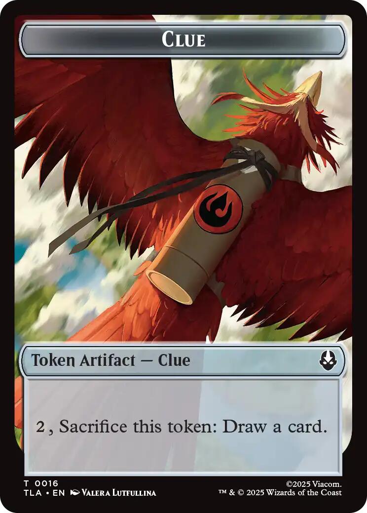 Ally (0008) // Clue (0016) Double-Sided Token [Avatar: The Last Airbender Tokens] MTG Single Magic: The Gathering | Red Claw Gaming