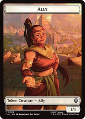 Ally (0008) // Clue (0016) Double-Sided Token [Avatar: The Last Airbender Tokens] MTG Single Magic: The Gathering | Red Claw Gaming
