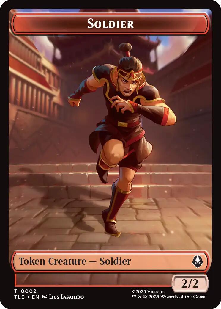 Soldier (0002) [Avatar: The Last Airbender Tokens] MTG Single Magic: The Gathering | Red Claw Gaming