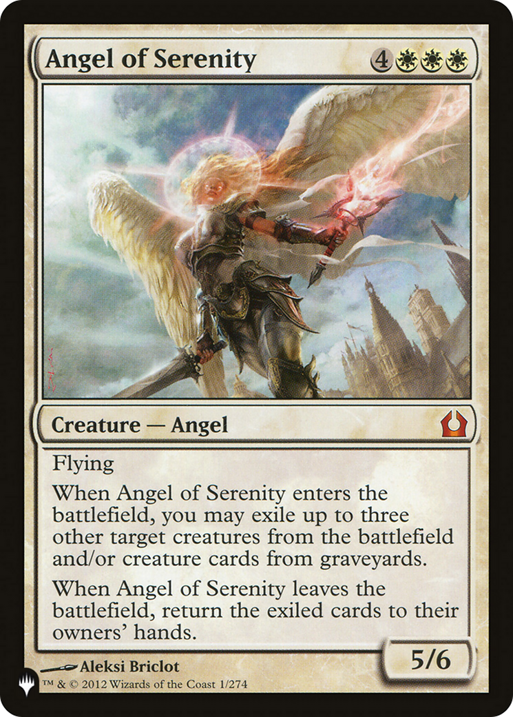 Angel of Serenity [Secret Lair: Angels] MTG Single Magic: The Gathering | Red Claw Gaming