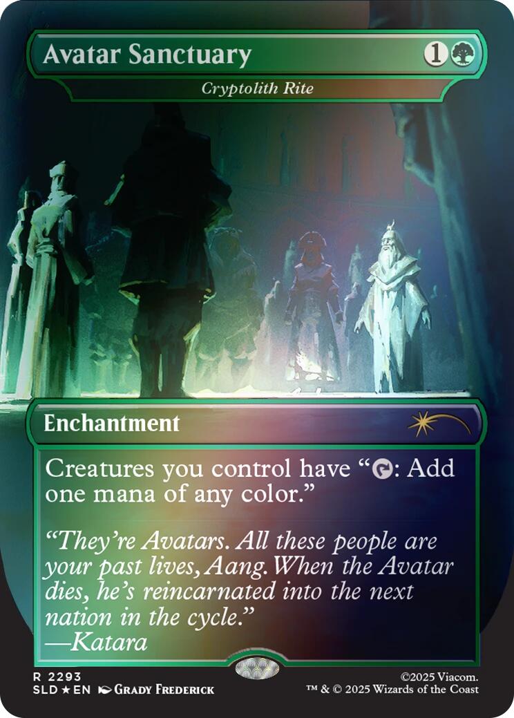 Avatar Sanctuary - Cryptolith Rite (Rainbow Foil) [Secret Lair Drop Series] MTG Single Magic: The Gathering | Red Claw Gaming