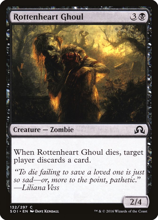Rottenheart Ghoul [Shadows over Innistrad] MTG Single Magic: The Gathering | Red Claw Gaming