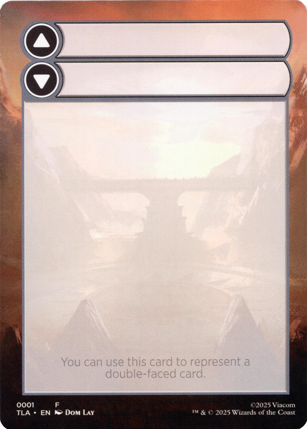 Helper Card [Avatar: The Last Airbender] MTG Single Magic: The Gathering | Red Claw Gaming