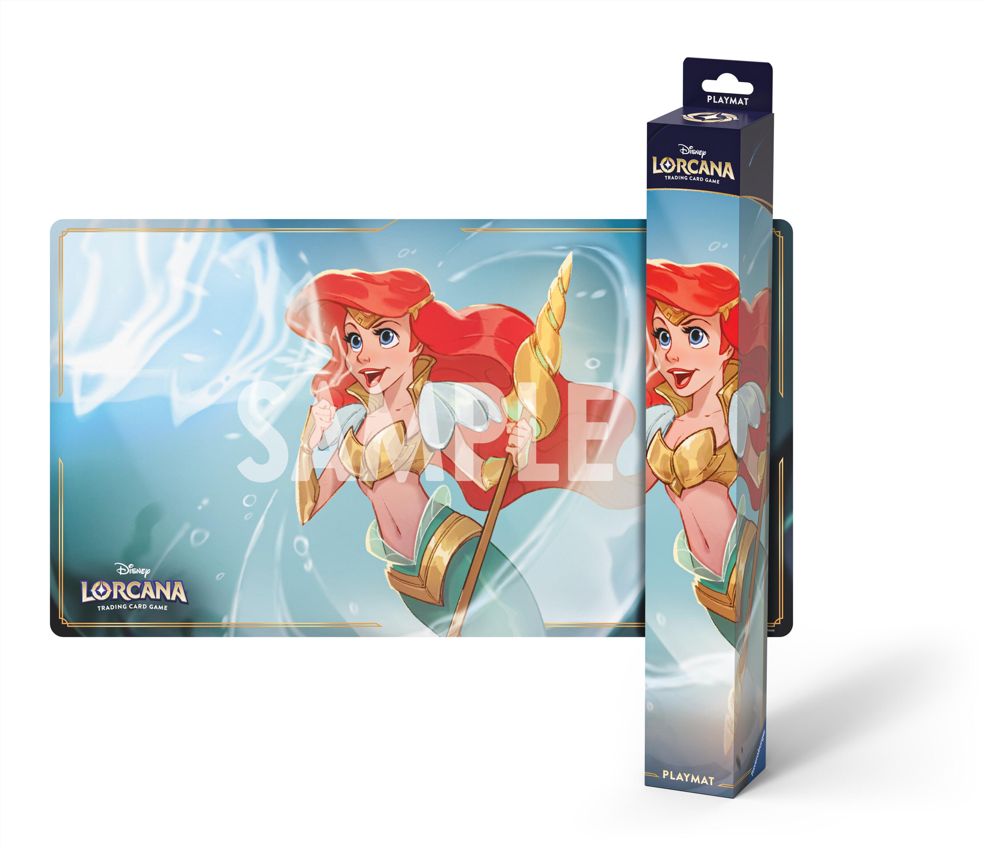 Playmat (Ariel - Sonic Warrior) Lorcana Sealed Disney | Red Claw Gaming