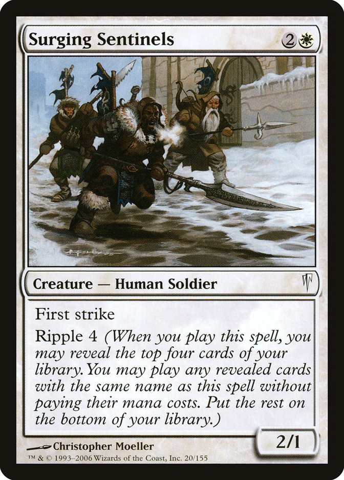 Surging Sentinels [Coldsnap] MTG Single Magic: The Gathering | Red Claw Gaming